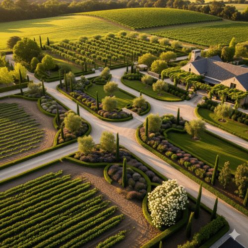 Exquisite landscaping